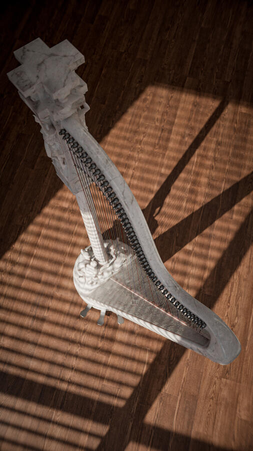 Harp Top View